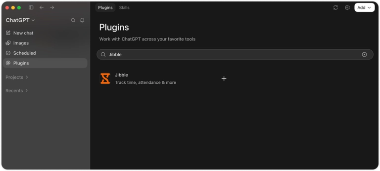ChatGPT Plugin search